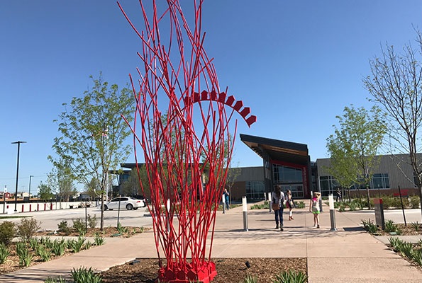 A New Sculpture at the Joplin Library Draws Attention